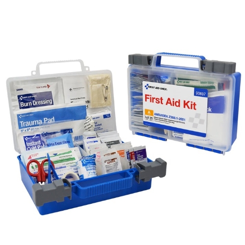 Netcare First Aid Kit First Aid Only Readycare Kits™, For Up to 25 People, ANSI A, Type I ...
