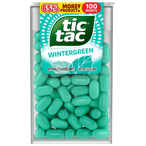 Tic Tac Wintergreen, 1.7 oz, 12/Box - W.B. Mason