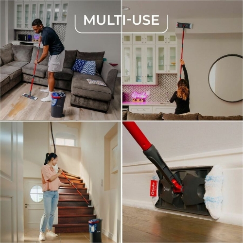 O-Cedar H2prO Flat Mop System - W.B. Mason