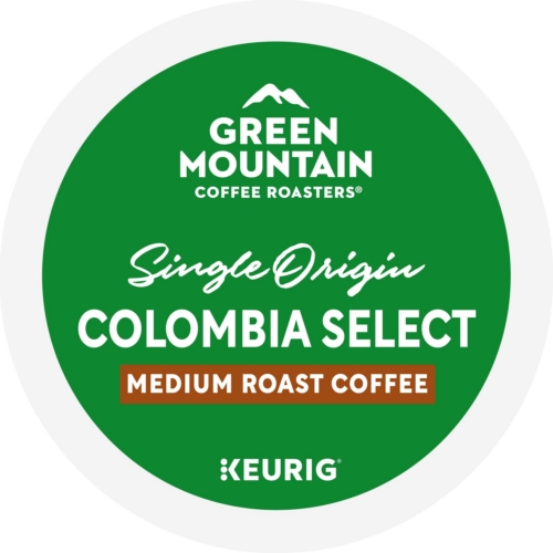 Green Mountain Coffee Colombian K-Cup Pods, Medium Roast, 24/Box