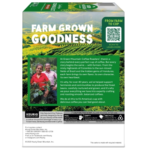 Green Mountain Coffee Colombian K-Cup Pods, Medium Roast, 24/Box