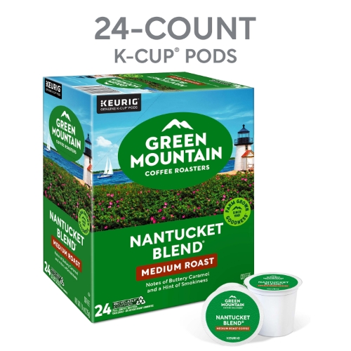 Green Mountain Coffee Nantucket Blend K-Cup Pods, Medium Roast, 24
