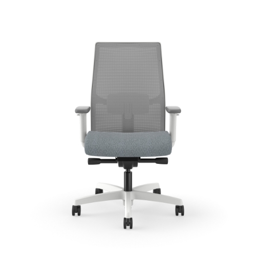HON Ignition Mesh Office Chair, Mid-Back, Synchro-Tilt, Basalt
