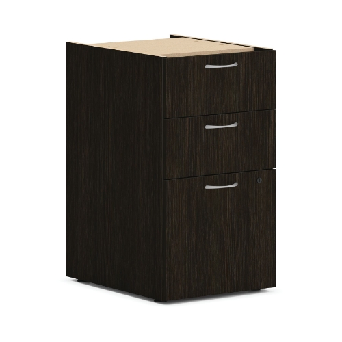 HON Mod 3 Drawer Support Pedestal, Box/Box/File, 15