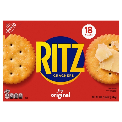 Ritz Original Crackers, 61.65 oz Box - W.B. Mason