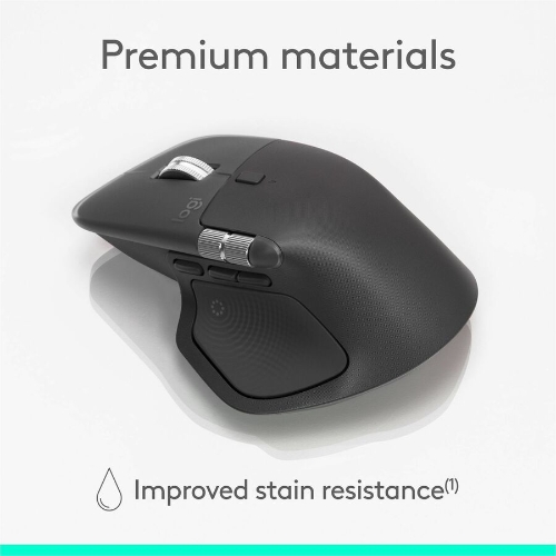 Logitech MX Master 4 Wireless Mouse, Graphite - W.B. Mason