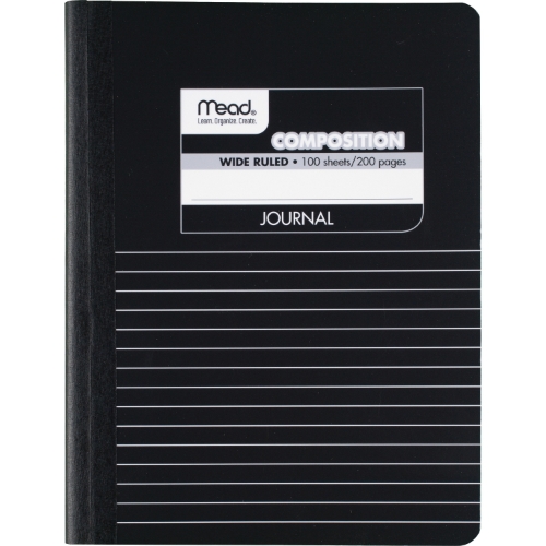 Mead Composition Journal, Wide Ruled, 7 1/2
