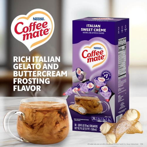 Coffee Mate Liquid Coffee Creamer, Italian Sweet Creme, oz