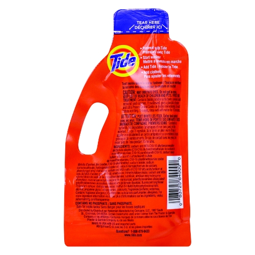 Tide Single Load Liquid Laundry Detergent, Original Scent, 1.62 oz - W ...