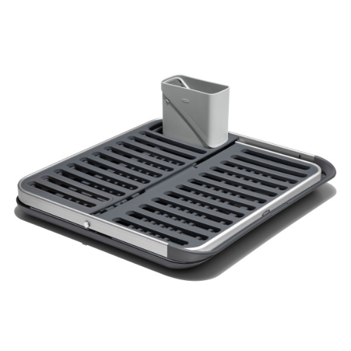 OXO Good Grips Fold Flat Dish Rack, L x W x H - Main Image