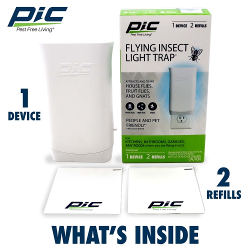 Pic Insect Trap PIC Flying Insect Light Trap, 4/Carton - W.B. Mason