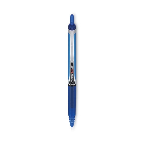 Pilot Precise® V5 Retractable Pens, Extra Fine Point, Blue Ink, Dozen ...