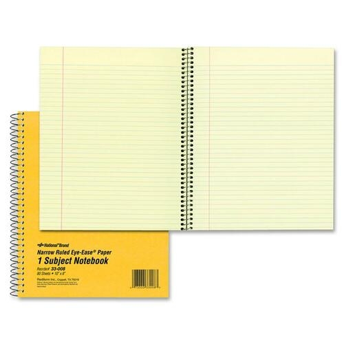 National Notebook, Narrow Ruled, 8