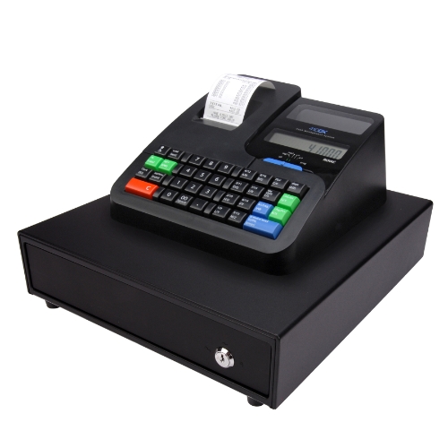 Royal Consumer 410 DX Electronic Cash Register, 10 Clerks, 24