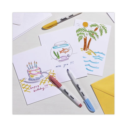 Sharpie S-Note Creative Markers, Bullet/Chisel Tip, Assorted