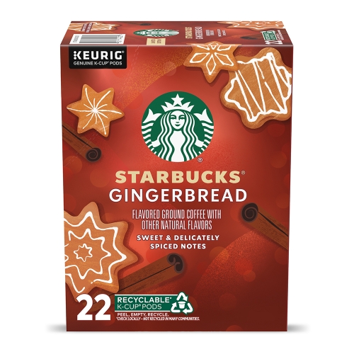 starbucks smoked butterscotch coffee pods 22 count Starbucks Smoked Butterscotch Flavored Coffee K-Cup Pods 22 Count Seasonal  Limited Edition main image 0