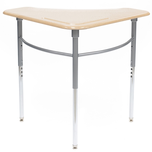 Scholar Craft Kaleidoscope Series, Triangle Student Desk, 27.5