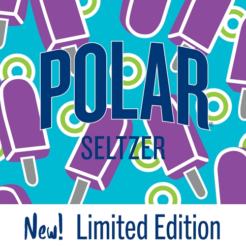 Polar Seltzer, Poolside Grape Pops, 12 oz, 6/Pack, 4 Packs/Case - W.B ...