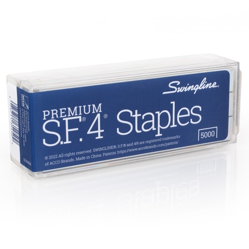 Swingline S.F. 4 Premium Staples, Chisel Point, Full-Strip Staples ...