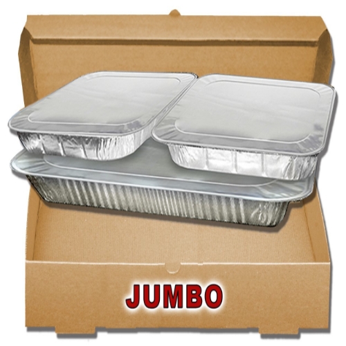The Catering Box Jumbo Size Corrugated Take-Out Container, 21