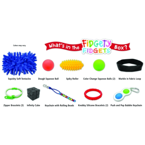 Teacher Created Resources Fidgety Fidgets, 14 Pieces/Pack - W.B. Mason