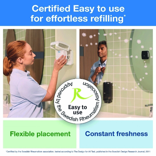 Tork Constant Air Freshener Refill, Odor Neutralizer, 32mL, 6/Carton ...