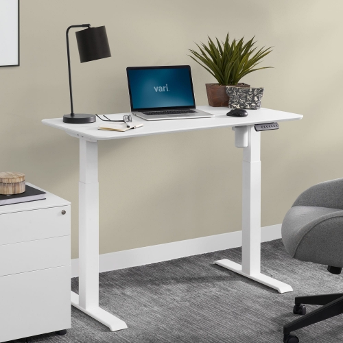 Vari Desk Essential Electric Standing Desk, Split Top, 48