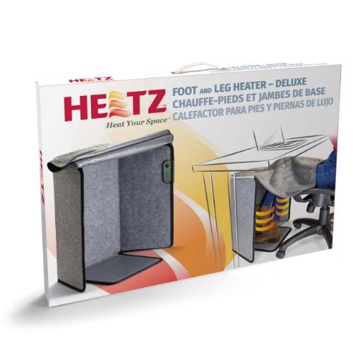 Victor Heetz Foot and Leg Heater, Gray - W.B. Mason