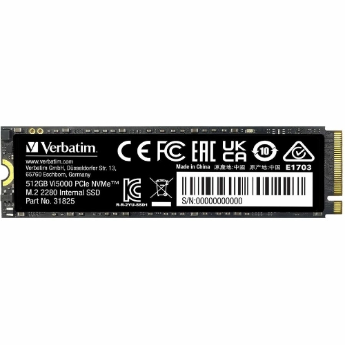 Verbatim 512GB Vi5000 PCIe NVMe M.2 2280 Internal SSD - W.B. Mason