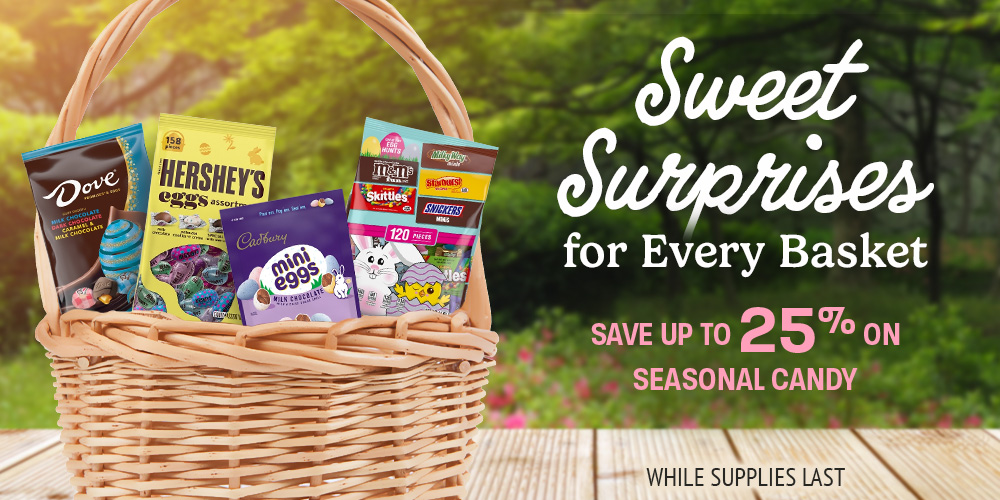 Save on Seasonal Candy and Sweets