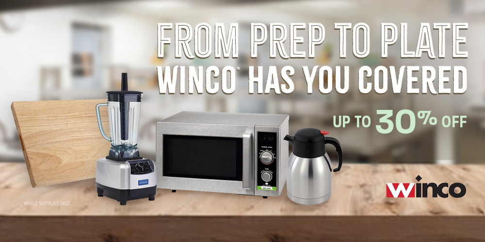 Save on Winco Foodservice Products