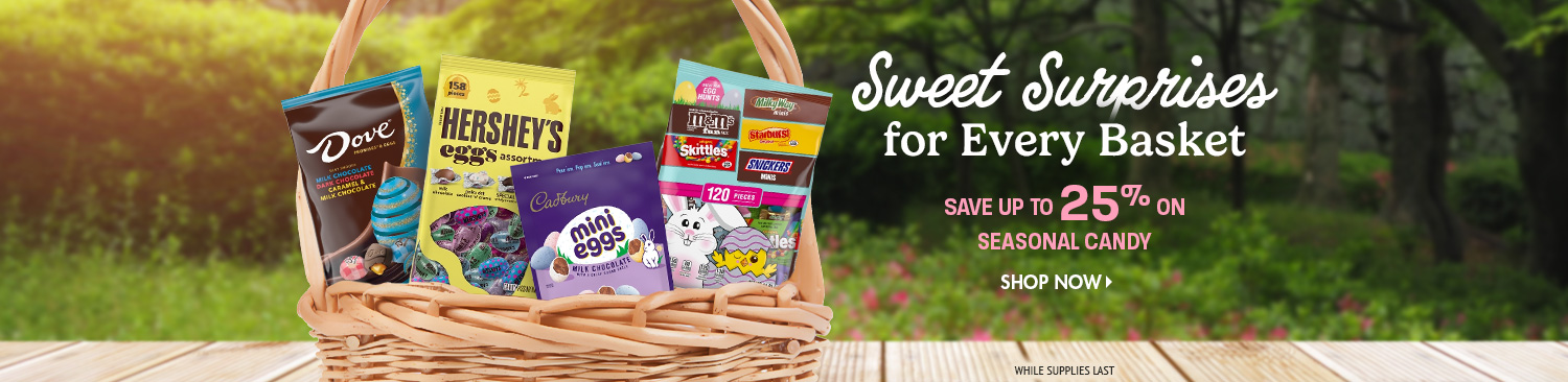 Save on Seasonal Candy and Sweets