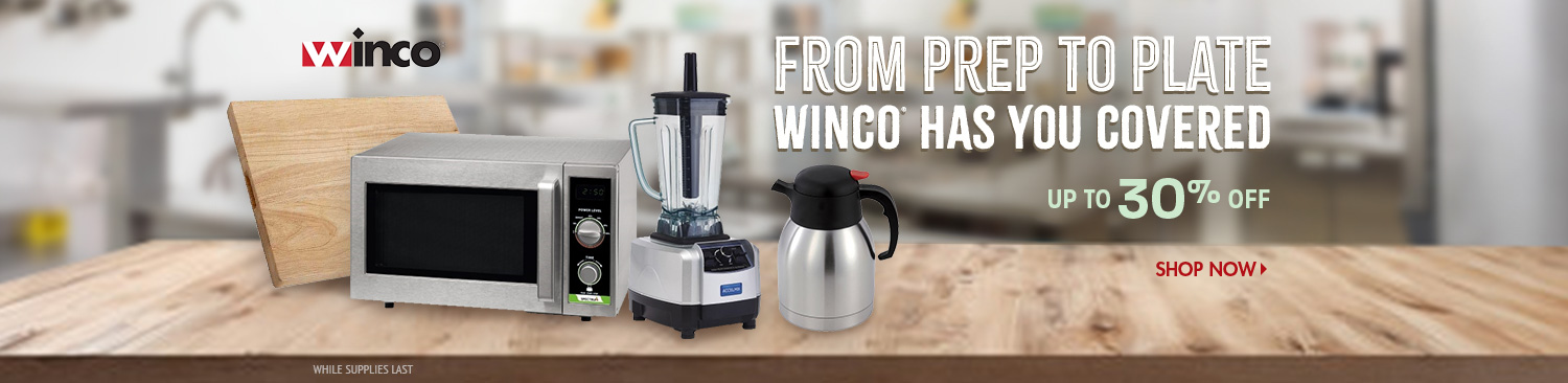 Save on Winco Foodservice Products