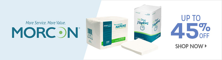 Save on Morcon Brand Paper Products