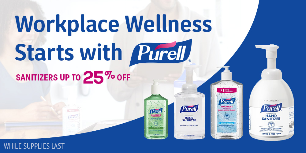 Save on Purell Brand Hand Sanitizer