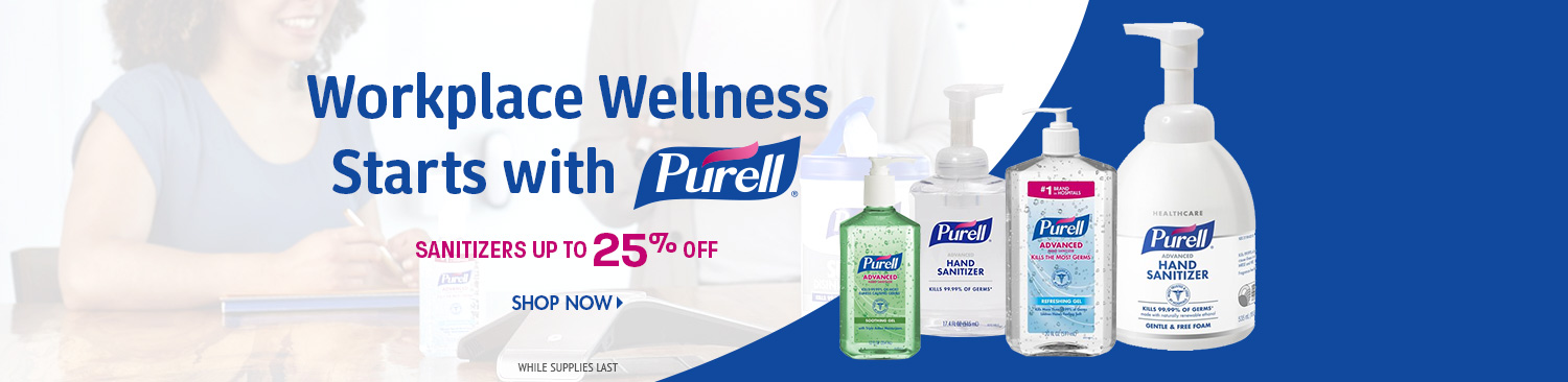 Save on Purell Brand Hand Sanitizer
