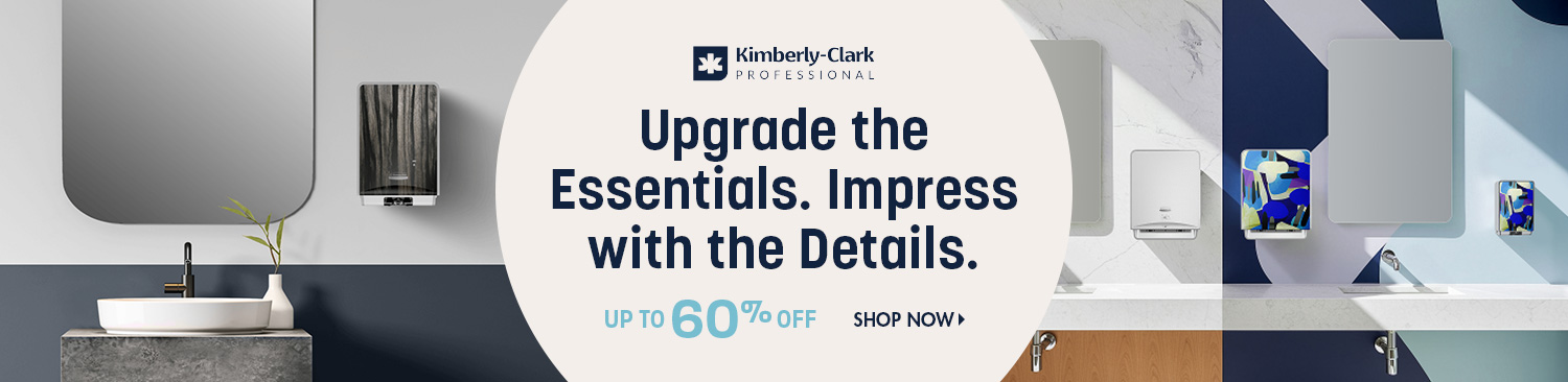 Save on Kimberly Clark Elevated Restroom Products