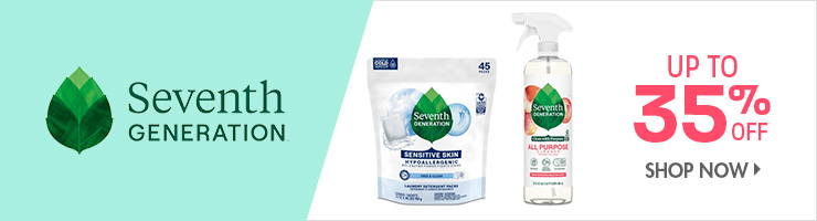 Save on Seventh Generation Cleaning Products