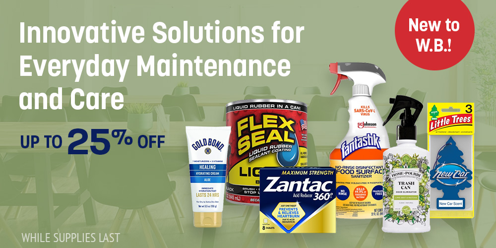 Save on New Facilities Maintenance Products