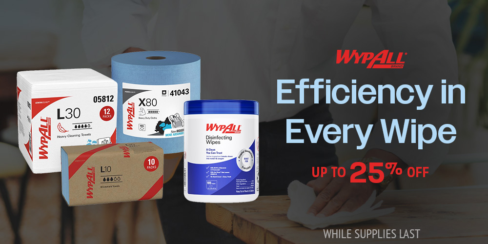 Save on Wypall Brand Products