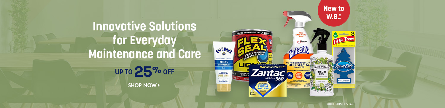 Save on New Facilities Maintenance Products