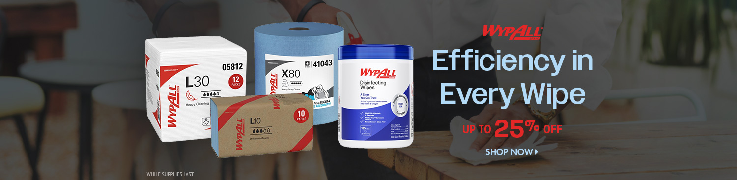 Save on Wypall Brand Products