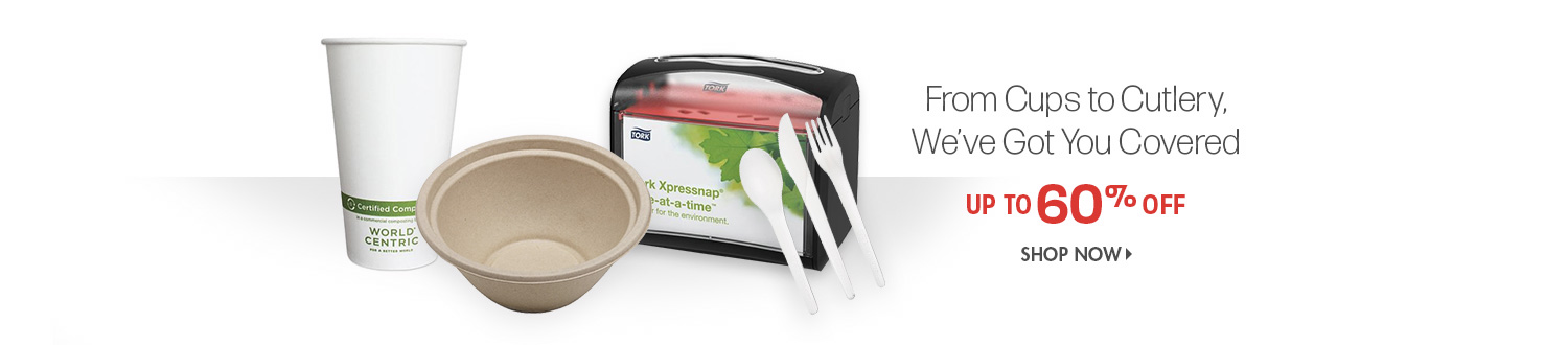 Save on Breakroom Disposables