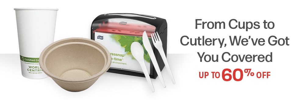 Save on Breakroom Disposables