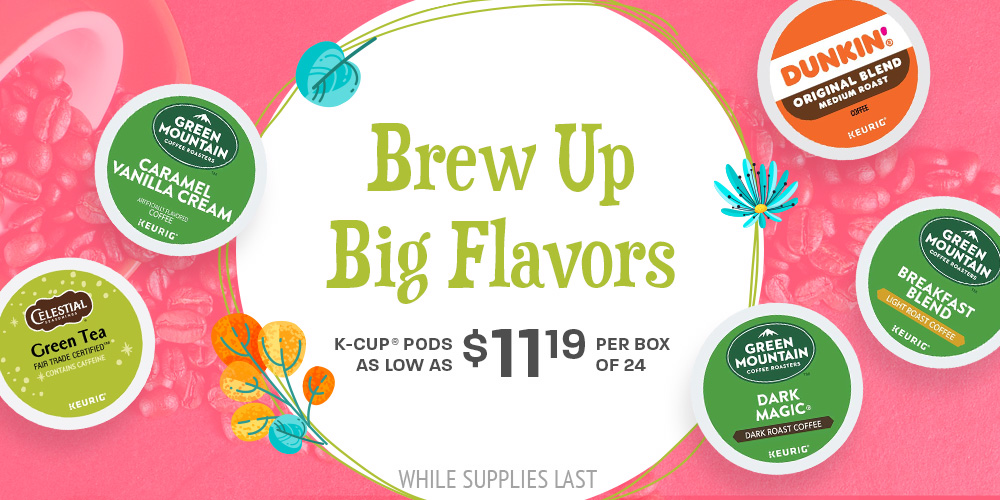 Save on K Cup Pods