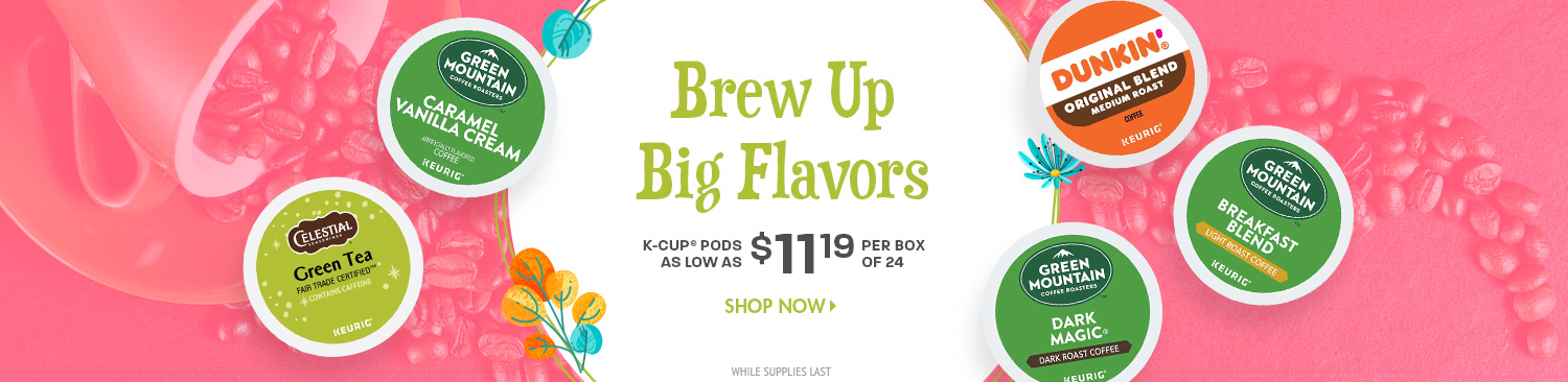 Save on K Cup Pods