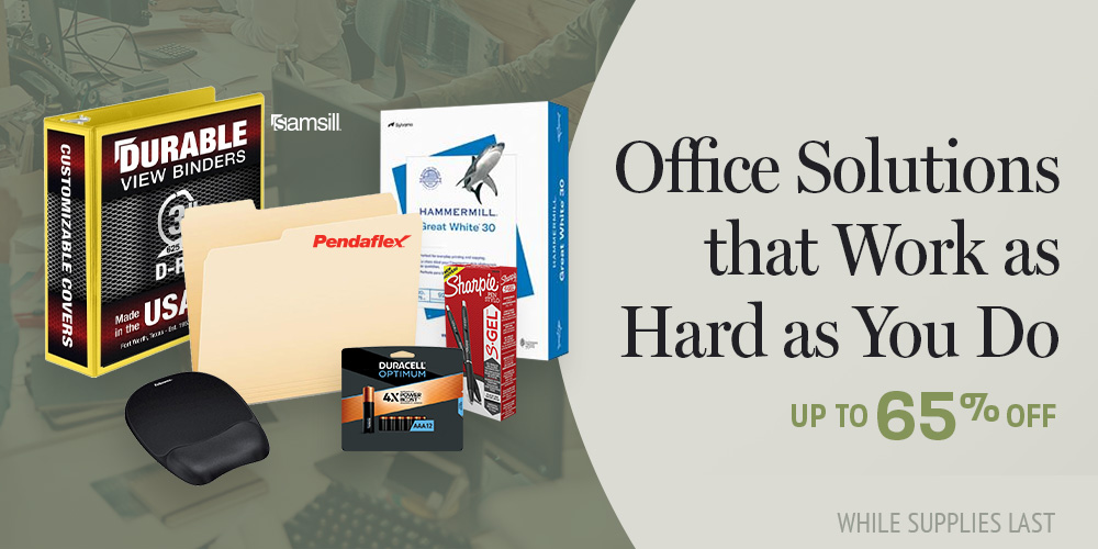 Save on Office Supplies