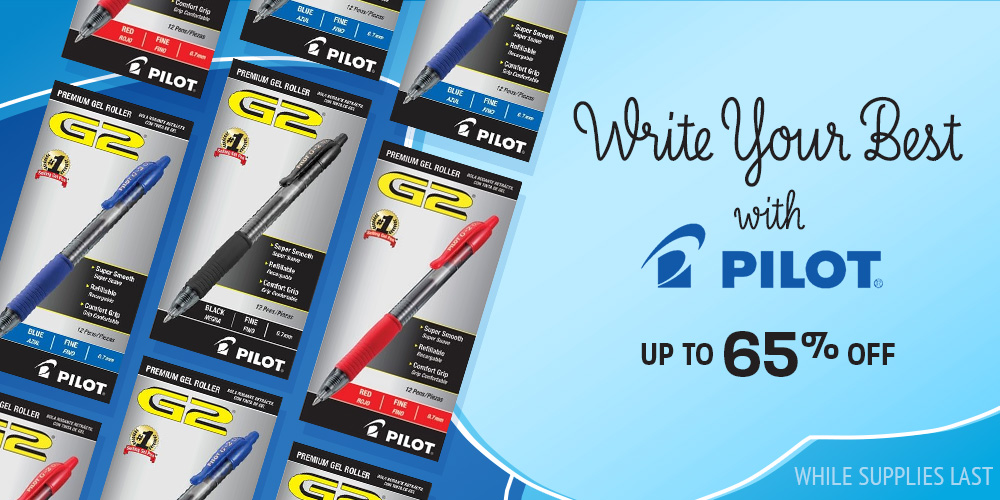 Save on Pilot Brand Pens