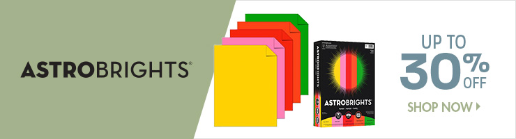 Save on Astrobrights Fall Colored Paper