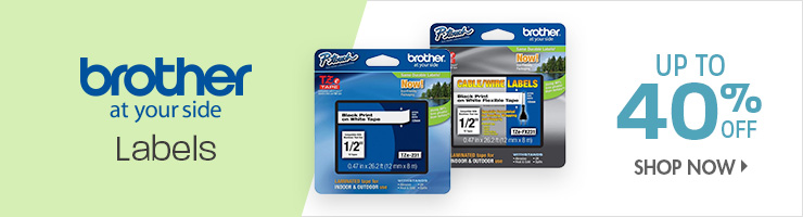 Save on Brother Brand Labels